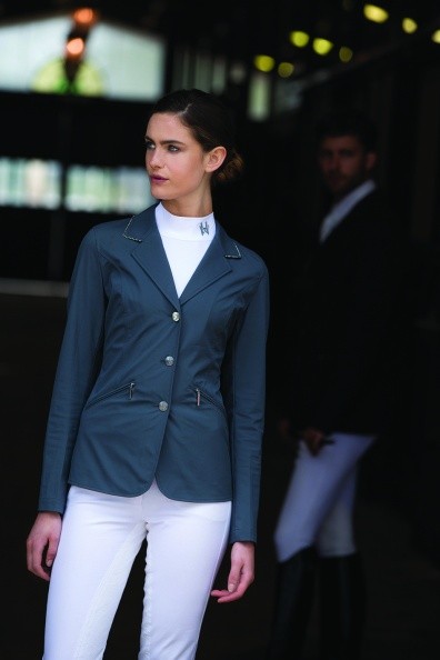 HORSEWARE Embellished Ladies Competition Jacket, Turnierjacket grau o. schwarz